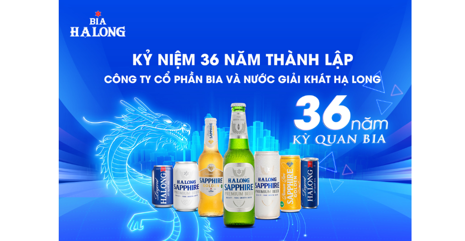 Công ty Cổ phần Bia & NGK Hạ Long kỷ niệm 36 năm thành lập