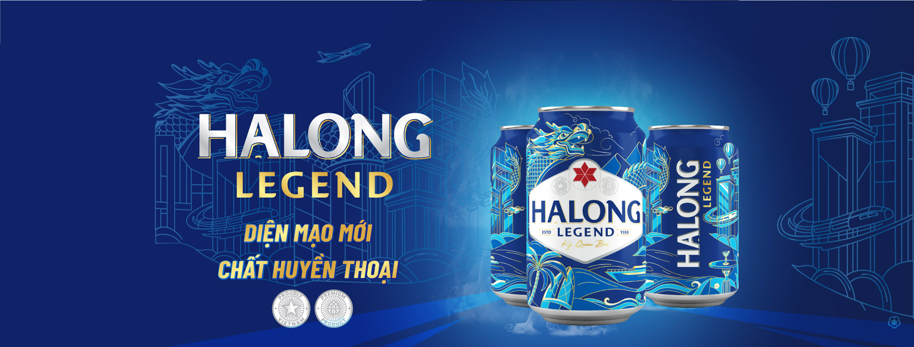 Hạ Long Legend - Diện mạo mới, Chất huyền thoại | Bia Hạ Long